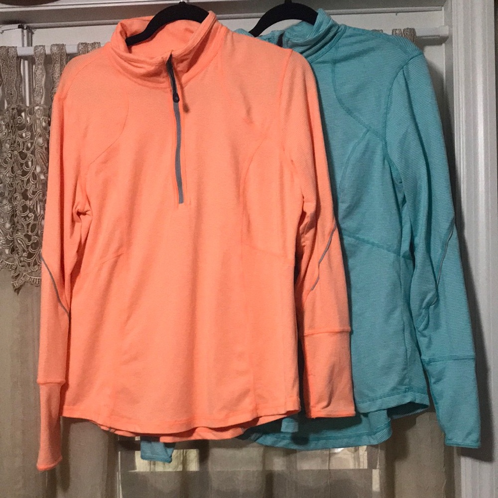 Tangerine Quarter-Zip Pullover Bundle - image 1